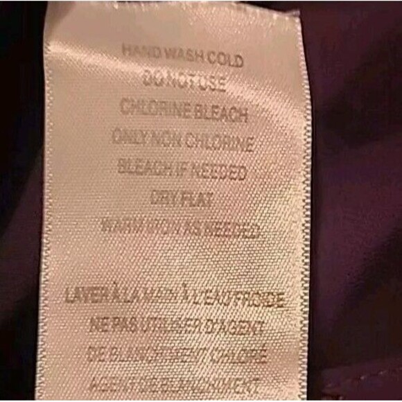 Mark Purple Dress XL Lace Above Knee Length  Fit Flare Lined - Picture 7 of 11